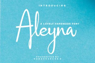 Aleyna: The Handwritten Font That Stops the Scroll