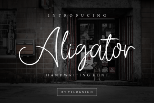 Aligator Font: The Handwritten Script That Elevates Campaigns