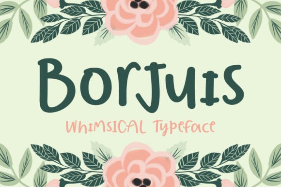 Borjuis: A Whimsical Script Font for Editorial Design