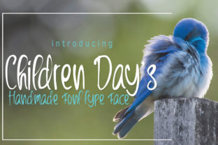 Children Day s: A Handwritten Font for Campaigns