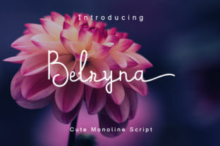 Designing with Belryna: A Modern Calligraphy Font for Branding