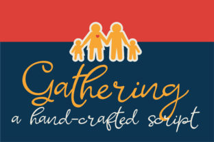 Gathering Font Review: A Casual Script for Editorial Design