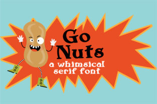 Go Nuts: The Bold Serif Font for Scroll-Stopping Designs