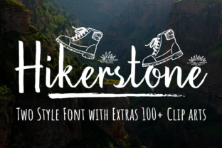 Hikerstone Family: The Rugged Typeface for Authentic Brands