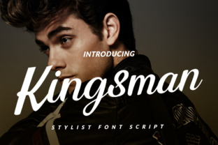 Kingsman: A Bold Script for Premium Brand Identity