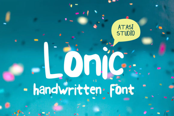 Lonic: A Modern Handwritten Font for Web Design