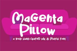 Magenta Pillow: A Handwritten Font for Editorial Design