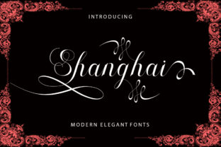 Shanghai Font: An Elegant Typeface for Editorial Design