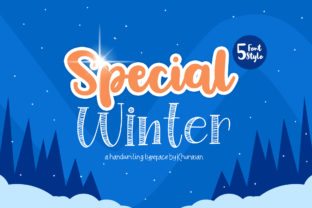 Special Winter Family: A Playful Typeface for Digital Design