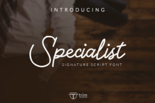 Specialist Font: Elevating Web Design with Elegant Script