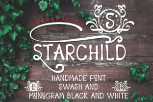 Starchild: A Striking Script Font for Handmade Brands