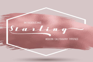 Starling: A Modern Script Font for Small Business Branding
