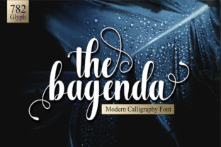 The Bagenda: A Modern Script Font for Bold Campaigns