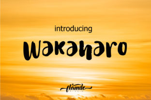 Wakaharo: The Playful Typeface for Bold Campaigns