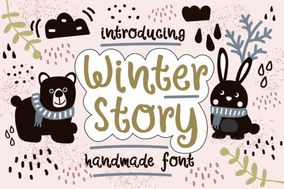 Winter Story Font: A Whimsical Typeface for Branding